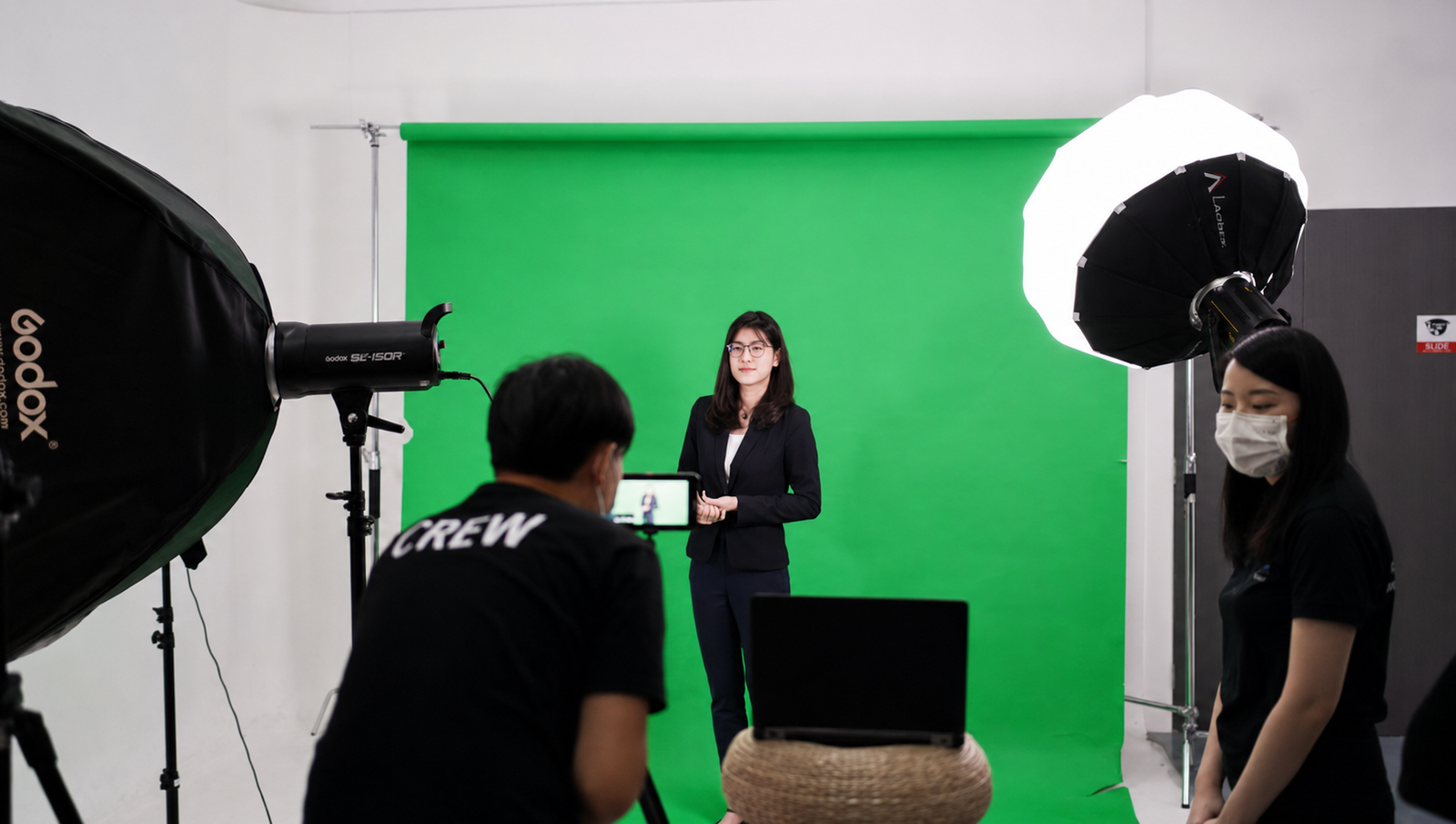 Studio Livestream Production — Green-screen broadcast