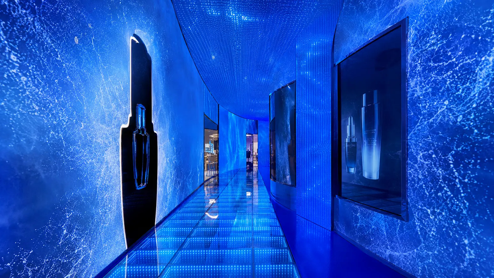Lancôme Génifique Discovery Tunnel event project