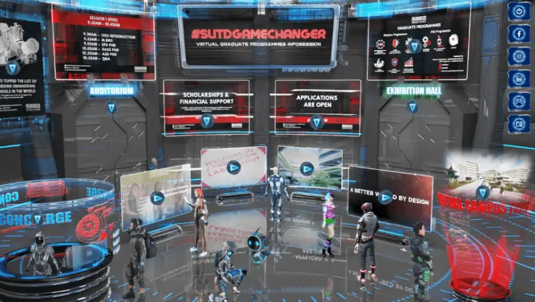 SUTD Digital Experience — Physical-digital engagement